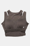 Enamor Medium Impact Sports Bra - Olive Night — thumbnail 6